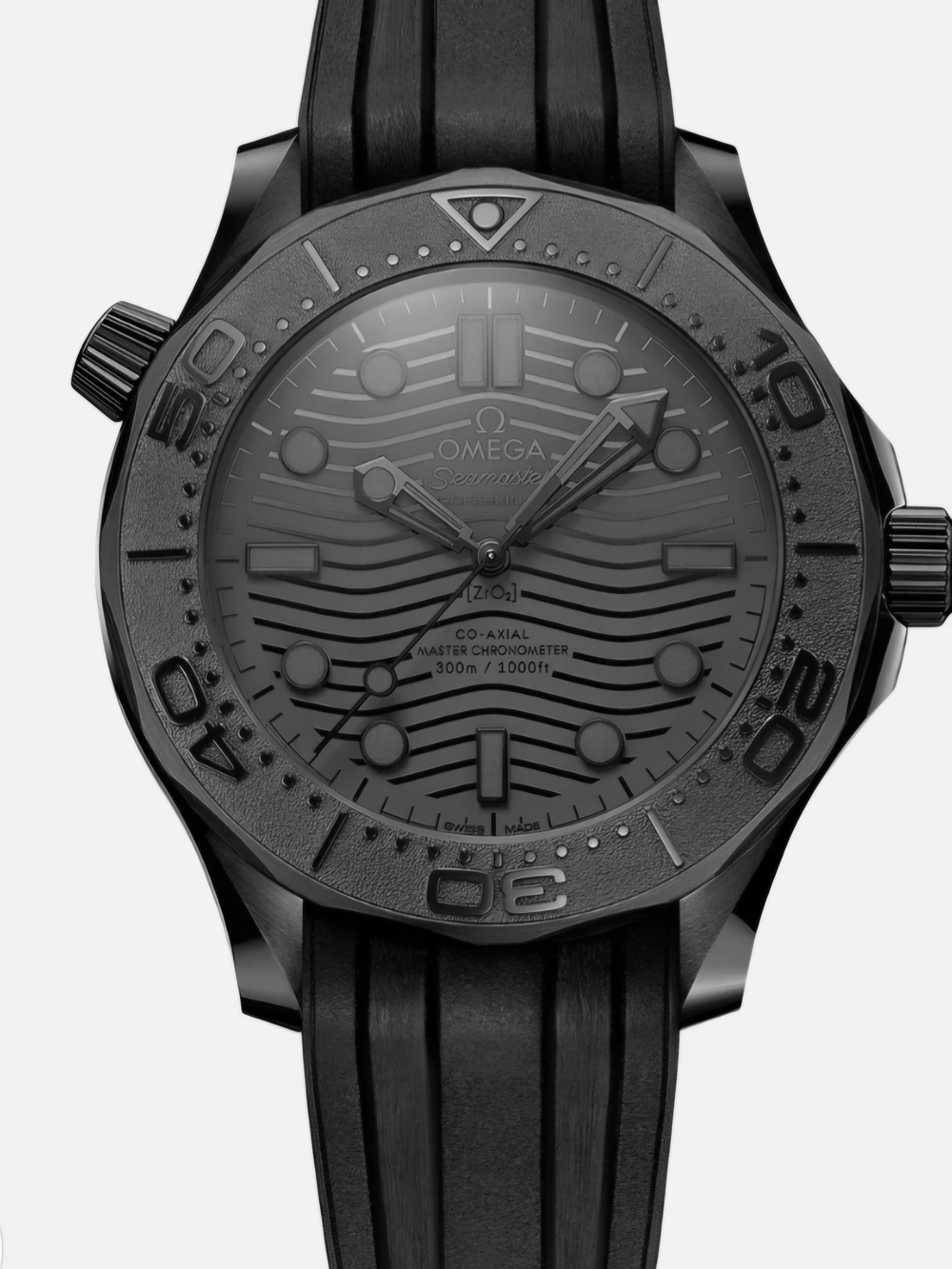 Omega Black Men's Swim Trunks